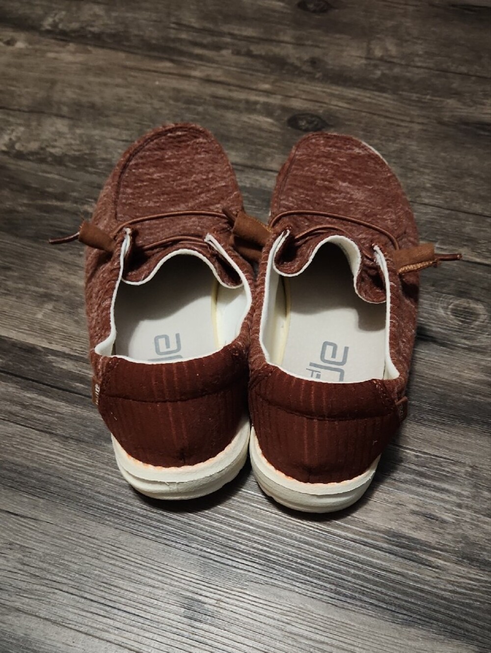 Hey Dude Women's Wendy Casual Slip-On Loafers Rust - Picture 2 of 5